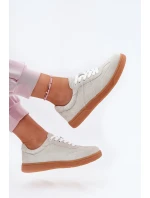 Semišové Nízké Tenisky Dámské Šedé model 21691159 - EVENTO