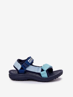 Dětské sandály na suchý zip Big Star model 21694624 tmavě modré - Big Star Shoes