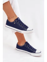 Dámské Nízké Tenisky Big Star model 21705176 Tmavě Modré - Big Star Shoes Dámské Nízké Tenisky Big Star model 21705176 Tmavě Modré - Big Star Shoes