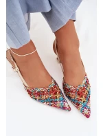 Dámské Sandály na podpatku vícebarevné model 22027871 - Boto