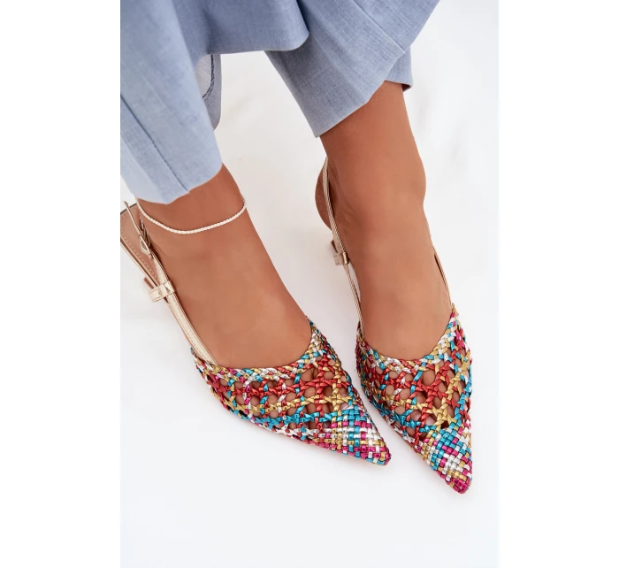 Dámské Sandály na podpatku vícebarevné model 22027871 - Boto