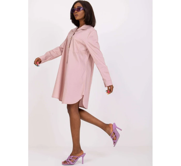 Košeľa DHJ KS 6731.09P svetlo ružová