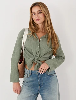 MI košeľa KS 2337.18 khaki