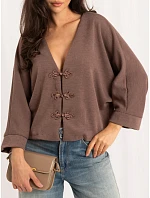 Sweter MI SW model 22340797 ciemny bezowy - FPrice
