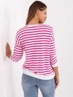 Blúzka RV BZ A790.47 bielo-ružová