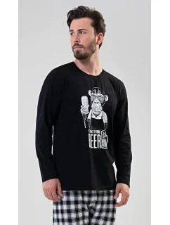 Pánske pyžamo dlhé Opice