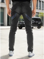 Pánské černé kalhoty Dstreet model 21965112 - FashionStreet