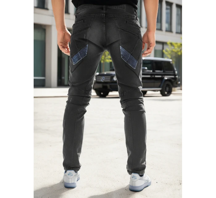 Pánské černé kalhoty Dstreet model 21965112 - FashionStreet