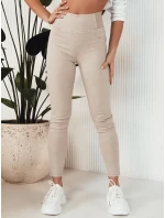 Dámske džínsové nohavice ALTET beige FashionStreet UY1904 Dámske džínsové nohavice ALTET beige FashionStreet UY1904