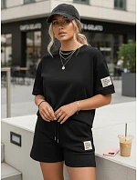 Dámsky čierny set FashionStreet AY1192 Dámsky čierny set FashionStreet AY1192
