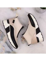 Rieker W béžová obuv model 21369727 - Big Star