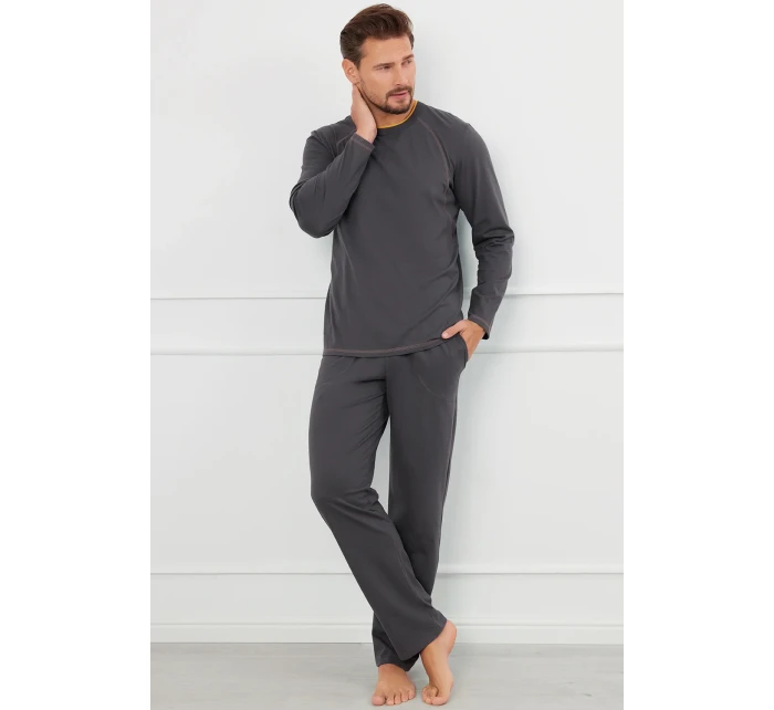 Talianska móda Salomon dlhý rukáv farba:graphite/honey