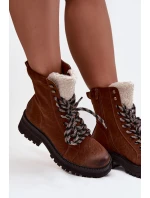 Dámské trekové boty z eko kůže Camel Bellora