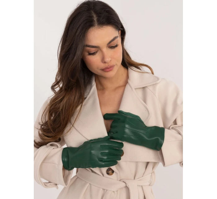 Rukavice AT RK model 20591884 tmavě zelené - FPrice