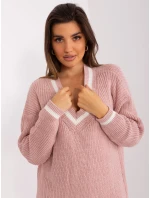 Sukienka BA SK jasny różowy model 19001792 - FPrice Sukienka BA SK jasny różowy model 19001792 - FPrice