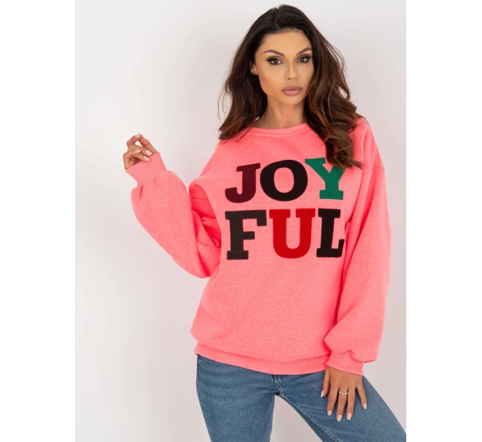 Mikina EM BL 617 5.00X fluo ružová