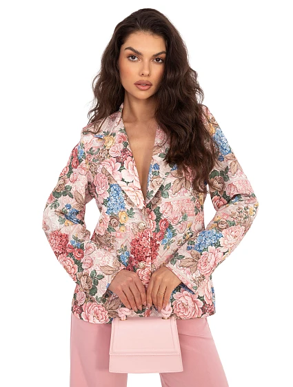 Marynarka IT MA model 22048677 różowy - FPrice