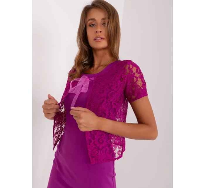 Šaty LK SK 509284 2.03X fialová