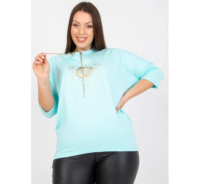 Blúzka RV BZ 7414.82 mincí Blúzka RV BZ 7414.82 mincí