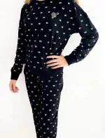 Dámske pyžamo YI2922590 čierna - DKNY