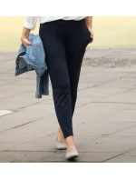 Dámské kalhoty model 18413078 JOGGER PANTS tmavě modrá - NUR DIE Dámské kalhoty model 18413078 JOGGER PANTS tmavě modrá - NUR DIE