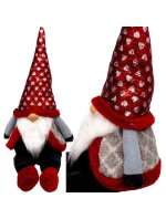 VIANOČNÝ TRPASLÍK SEDIACI 92CM