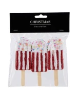 DEKORACJA BOMBKA CZERWONY model 21833533