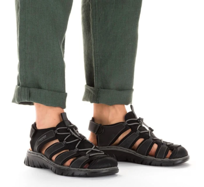 Zabudované sandále Rieker M 26770-00 RKR584 Zabudované sandále Rieker M 26770-00 RKR584