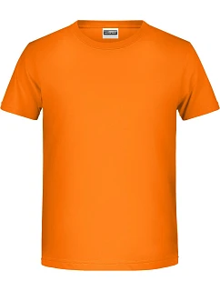 Daiber 8008B Chlapčenské tričko z bio bavlny 02.808B oranžové