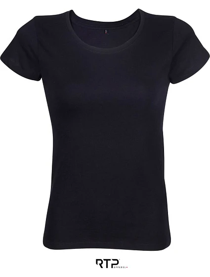 185 Women tričko pro potisk z bio 10 ks deep black model 22458288 - RTP 185 Women tričko pro potisk z bio 10 ks deep black model 22458288 - RTP
