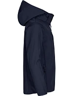 Classic Softshell Jkt Jr Dětská 3vrstvá softshellová bunda s kapucí model 22471116 dark navy - Clique