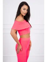 Súprava volánikov ružová neónová Súprava volánikov ružová neónová