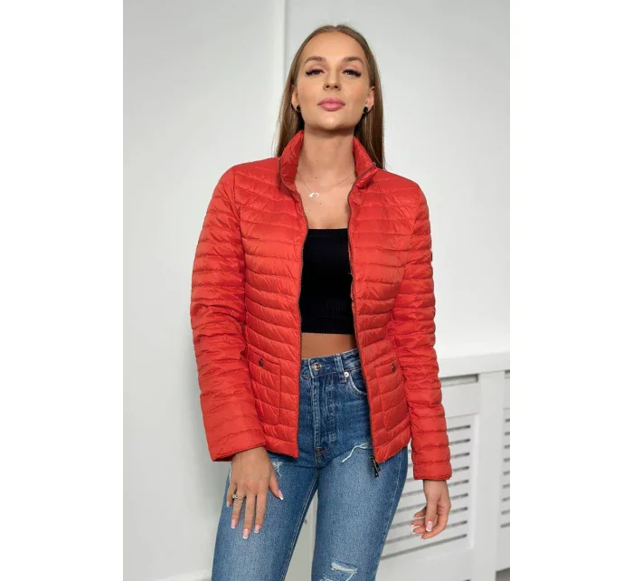 Cestovní bunda model 18753131 Florence oranžová - K-Fashion