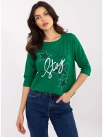 Blúzka CLM BZ 0016.84 zelená Blúzka CLM BZ 0016.84 zelená