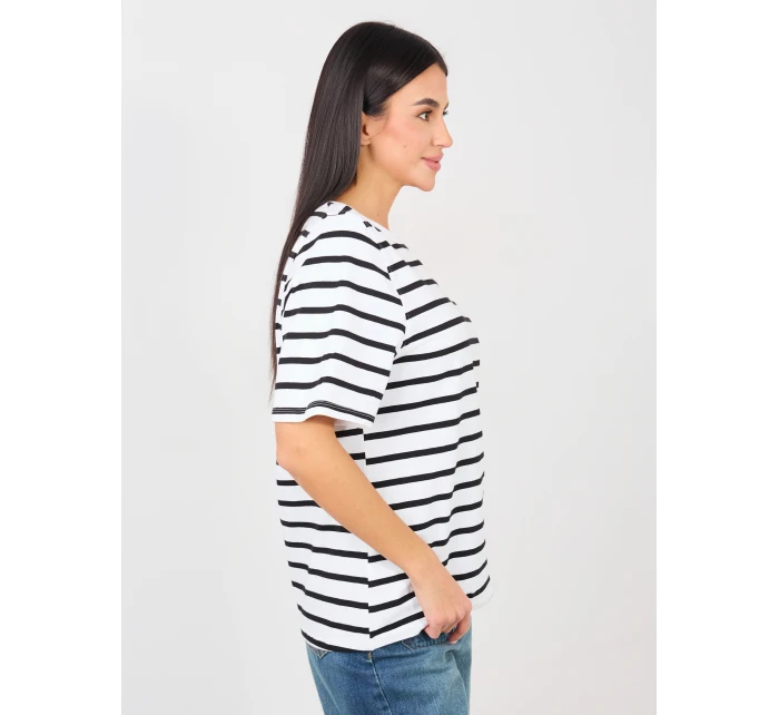 Tričko RV TS A1087.74 biele a čierne