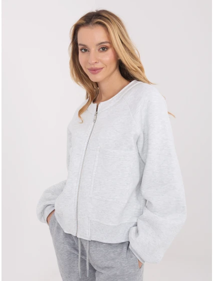 WT BL mikina A1452.99 svetlo šedá WT BL mikina A1452.99 svetlo šedá