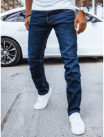 Pánske modré džínsové nohavice Dstreet UX4032