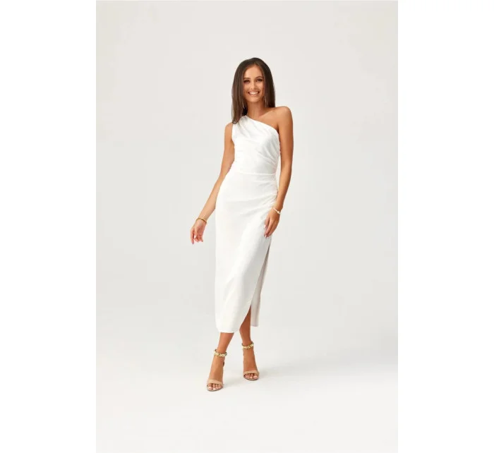 Večerní šaty model 20686770 krémové - Roco Fashion