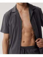 model 20905101 pyžamo kr/r S2XL pánské pyžamo na zip - Atlantic model 20905101 pyžamo kr/r S2XL pánské pyžamo na zip - Atlantic