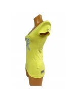 Dámske tričko LEONE LW1022/S16 žltá "S"