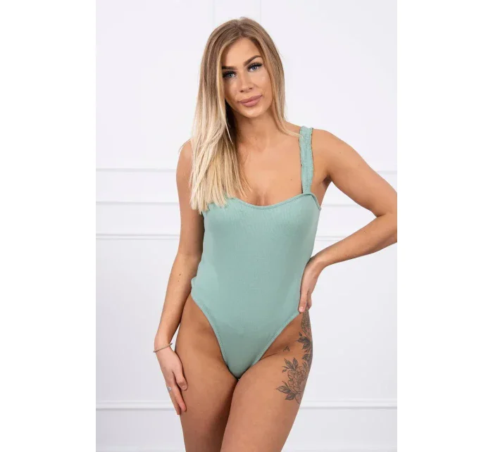 Body bez ramienok tmavo mätové