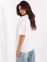 Tričko D12083AI02799A bielo-modré Tričko D12083AI02799A bielo-modré