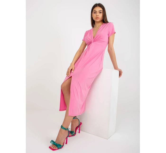 Sukienka DHJ SK model 21271932 różowy - FPrice