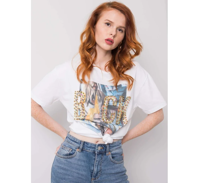 Tričko HB TS 3056.77P biela