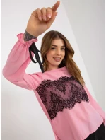 Blúzka LK BZ 506877.15x ružová Blúzka LK BZ 506877.15x ružová
