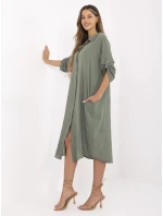 Sukienka TW SK BI model 21167963 khaki - FPrice Sukienka TW SK BI model 21167963 khaki - FPrice