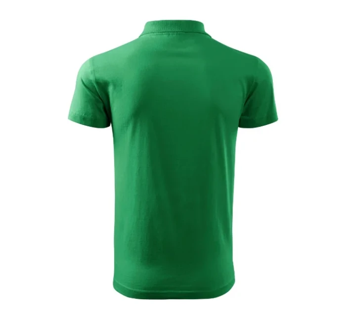 Single J. pánske polo tričko stredne zelené