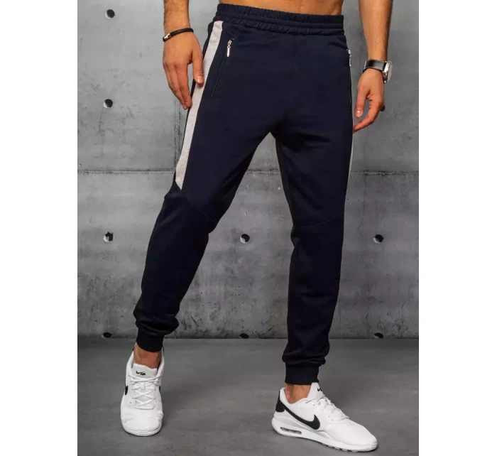 Pánské tmavě modré tepláky Dstreet model 21963186 - FashionStreet