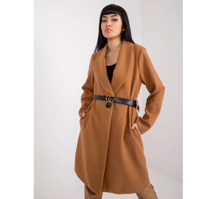 Dámský kabát DHJ PL model 17050373 velbloudí - FPrice