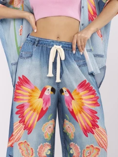 Kalhoty DHJ SP  modrá model 21003843 - FPrice